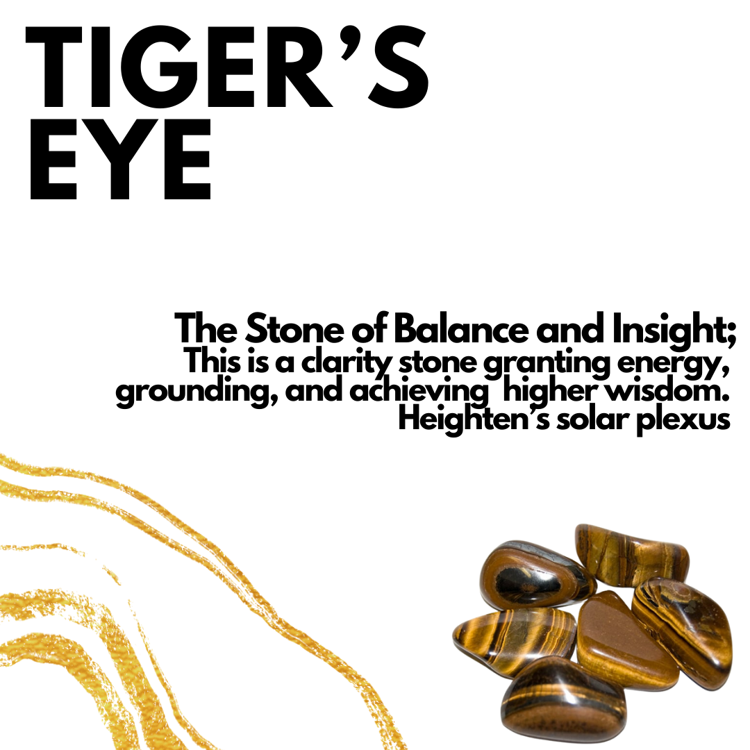 Tigers Eye Tumbled Stone