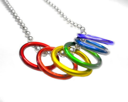 CLASSIC 6 FREEDOM RING NECKLACE