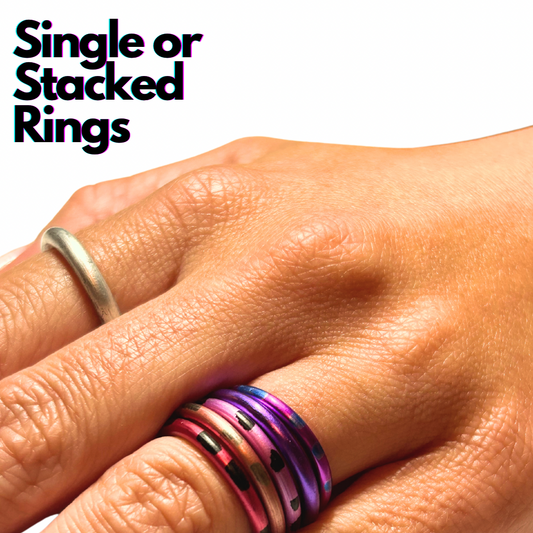 Freedom Ring Stacker Rings